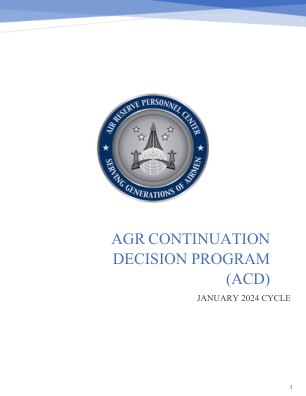 AGR 延续决策程序 (ACD)